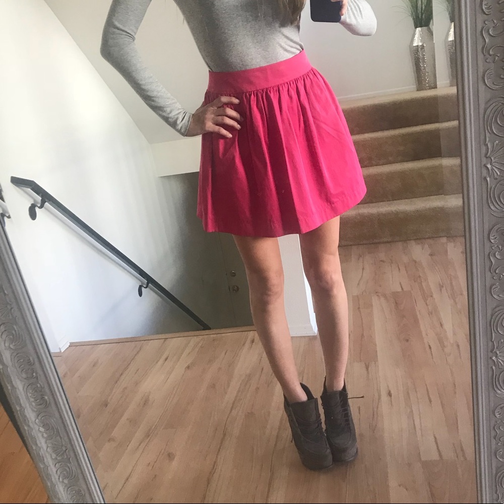Pink Zara skirt